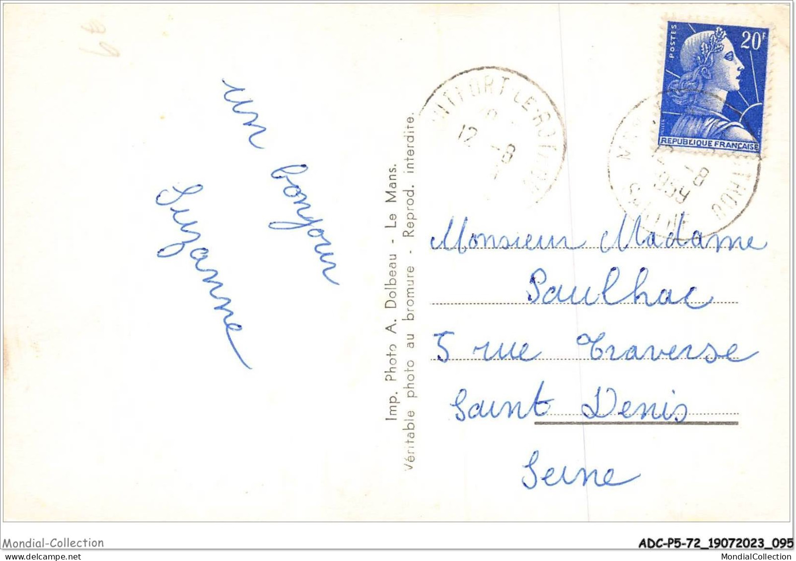 ADCP5-72-0454 - Souvenir De MONTFORT-LE-ROTROU - Montfort Le Gesnois