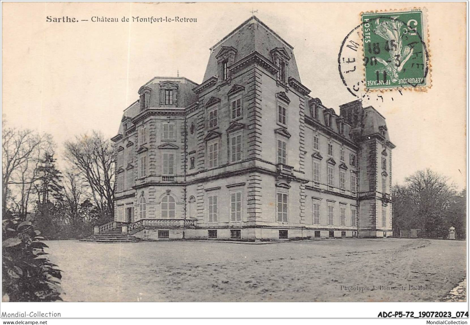 ADCP5-72-0444 - Château De MONTFORT-LE-ROTROU - Montfort Le Gesnois