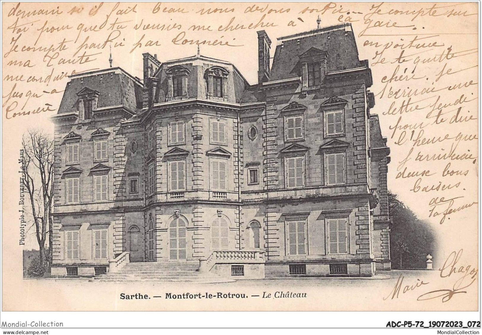 ADCP5-72-0443 - MONTFORT-LE-ROTROU - Le Château  - Montfort Le Gesnois