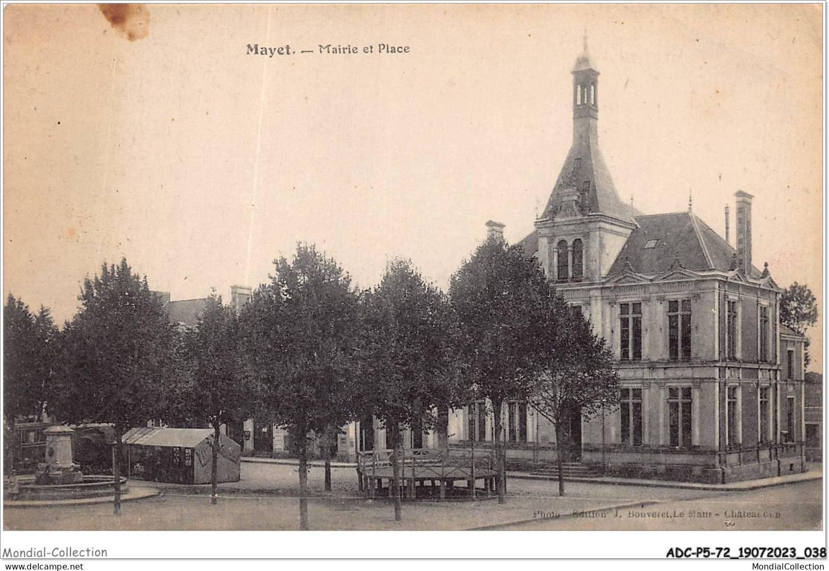 ADCP5-72-0426 - MAYET - Mairie Et Place  - Mayet