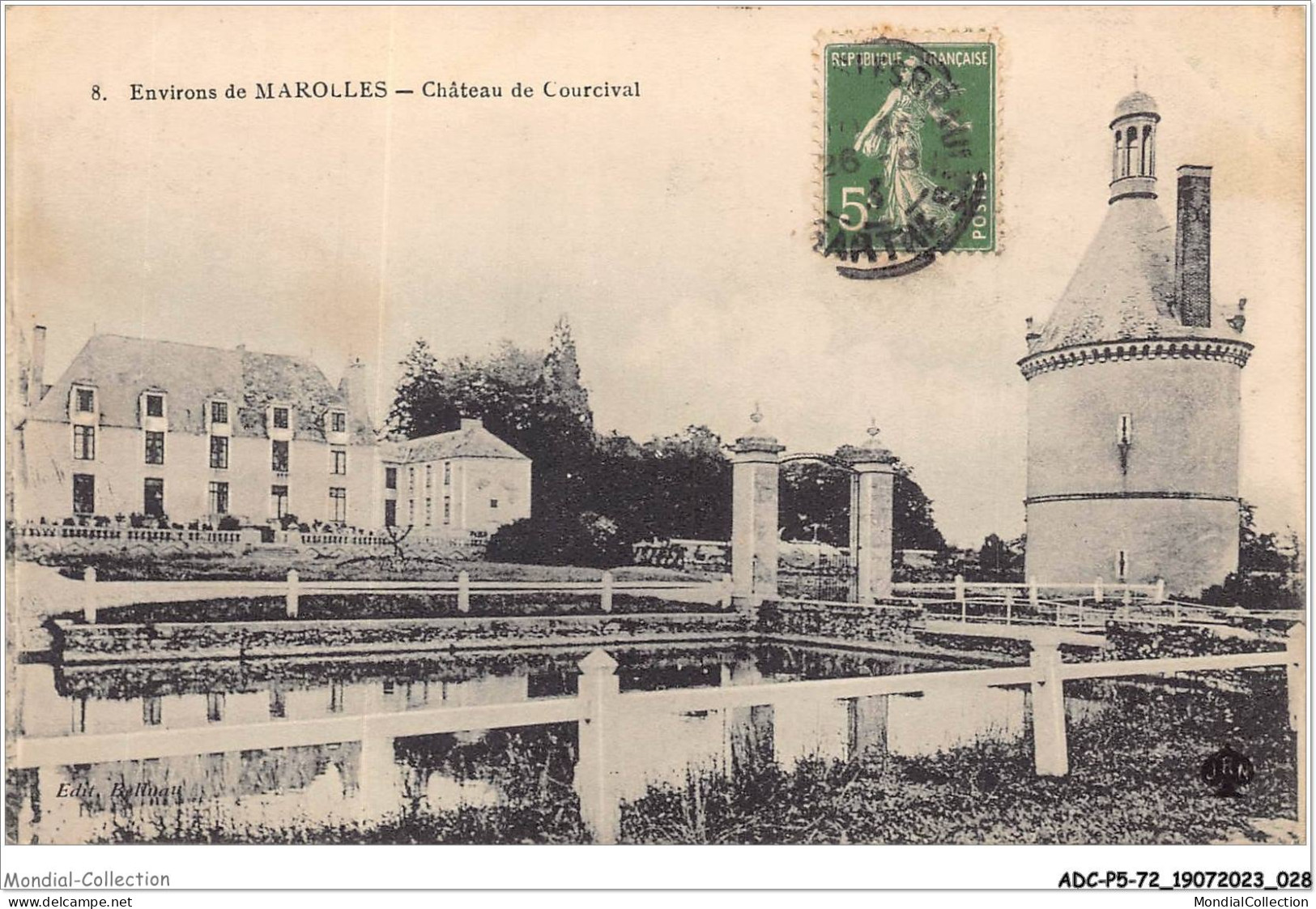 ADCP5-72-0421 - Environs De MAROLLES - Château De Courcival - Marolles