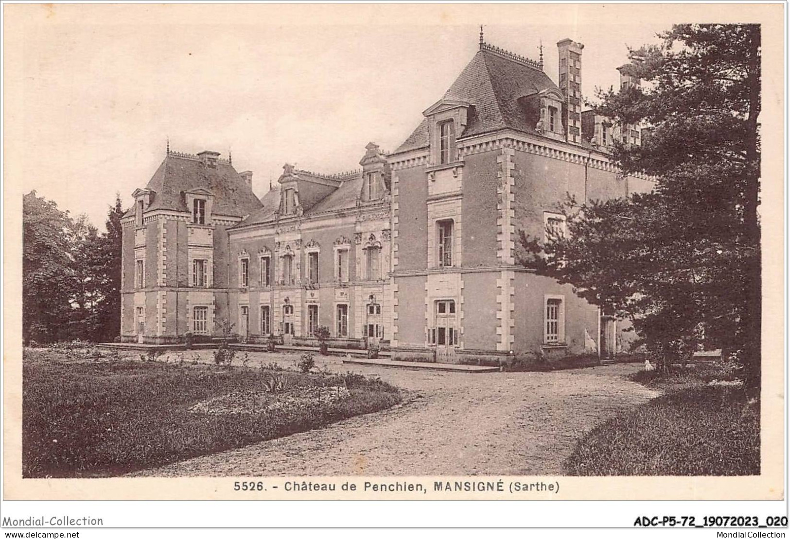 ADCP5-72-0417 - MANSIGNE - Château De Penchien - La Fleche