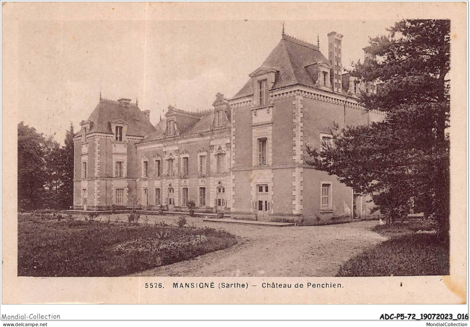 ADCP5-72-0415 - MANSIGNE - Château De Penchien - La Fleche