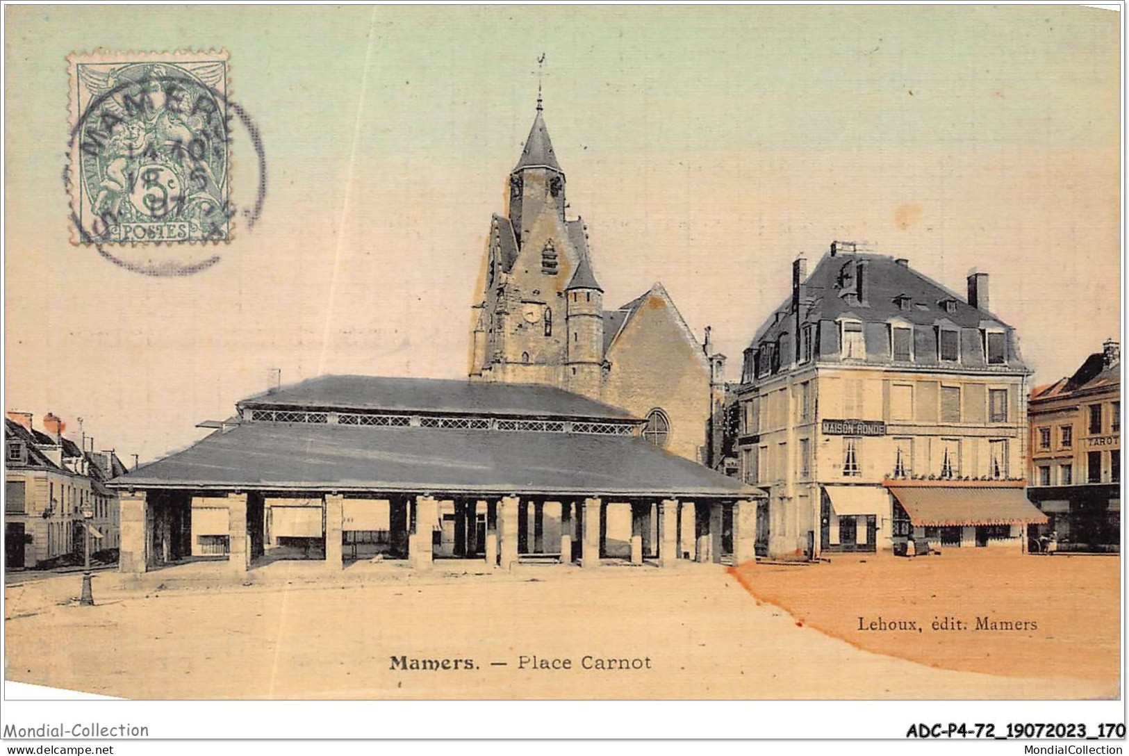 ADCP4-72-0395 - MAMERS - Place Carnot  - Mamers