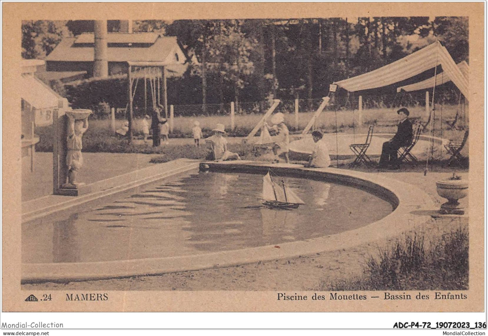 ADCP4-72-0378 - MAMERS - Piscine Des Mouettes - Bassin Des Enfants - Mamers