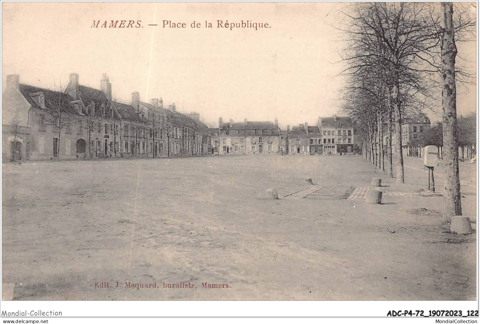 ADCP4-72-0371 - MAMERS - Place De La République  - Mamers