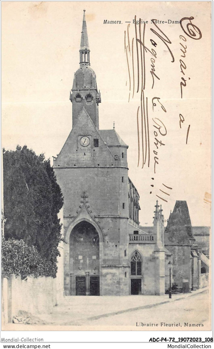 ADCP4-72-0364 - MAMERS - église Notre-dame - Mamers