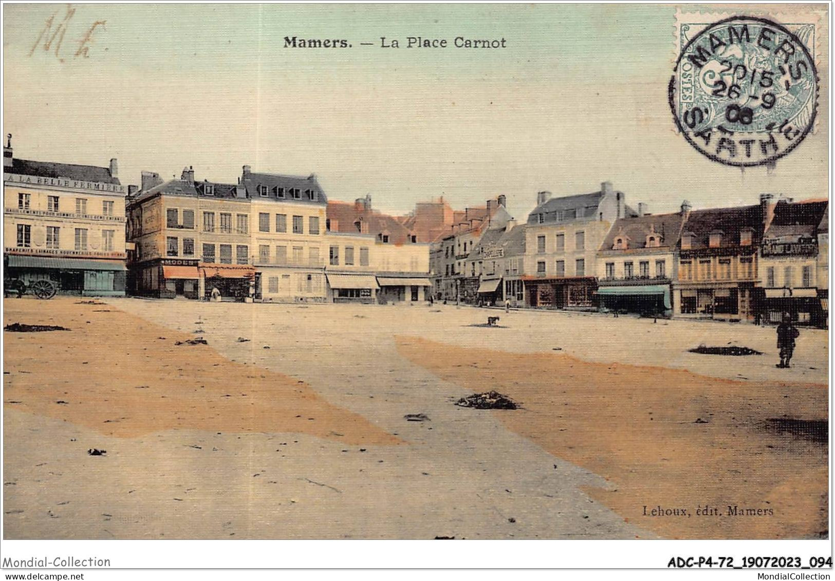 ADCP4-72-0357 - MAMERS - La Place Carnot  - Mamers