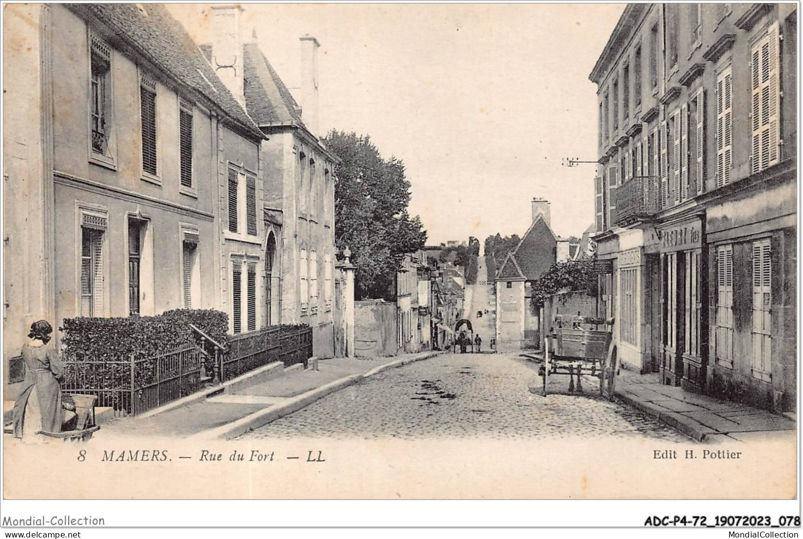 ADCP4-72-0349 - MAMERS - Rue Du Fort - Mamers