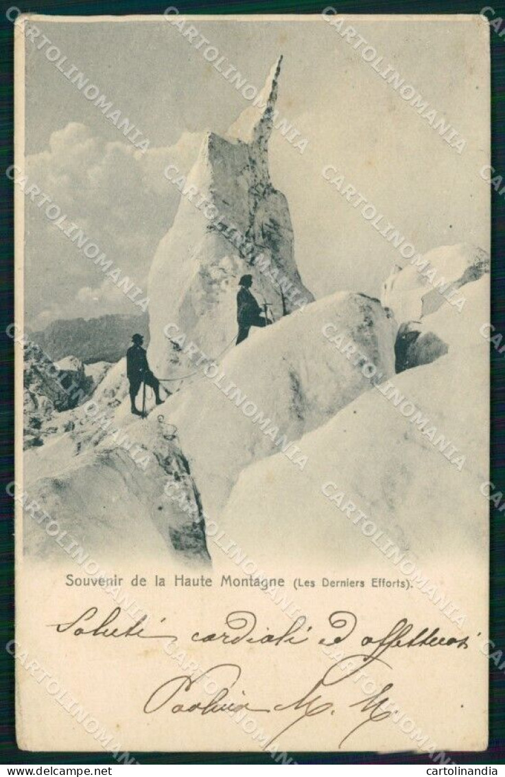 Torino Balme Ricordo Di Alta Montagna Genta Alpinismo Cartolina MX4378 - Sonstige & Ohne Zuordnung