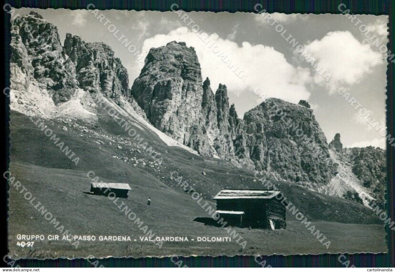 Bolzano Selva Di Val Gardena Rifugio Cir Dolomiti Foto Cartolina MX3772 - Bolzano (Bozen)