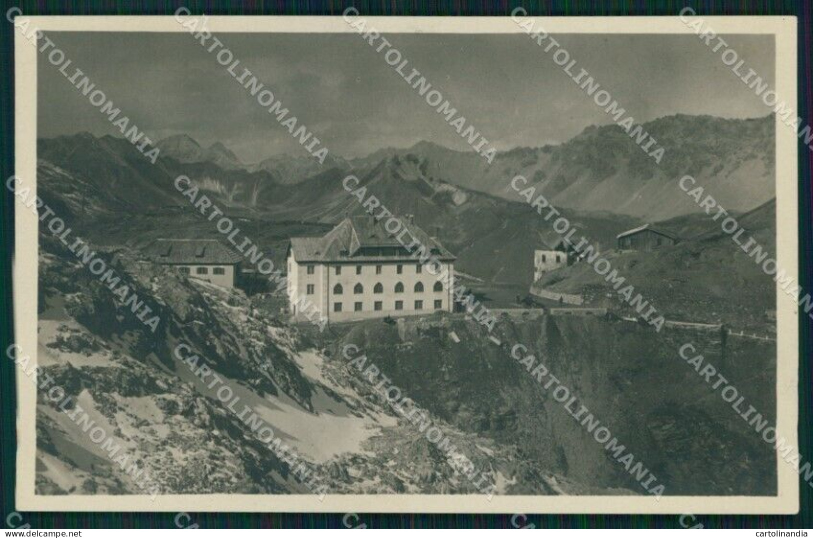 Bolzano Stelvio Albergo Passo Dello Stelvio Foto Cartolina MX3346 - Bolzano (Bozen)