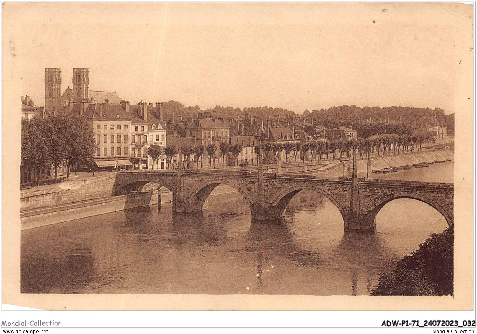 ADWP1-71-0017 - CHALON-S-SAONE - Le Pont Saint-laurent  - Chalon Sur Saone
