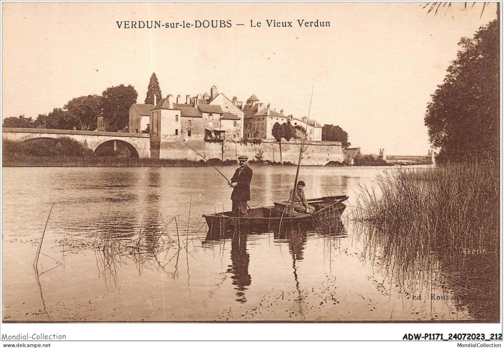 ADWP11-71-1117 - VERDUN-SUR-LE-DOUBS - Le Vieux Verdun - Chalon Sur Saone