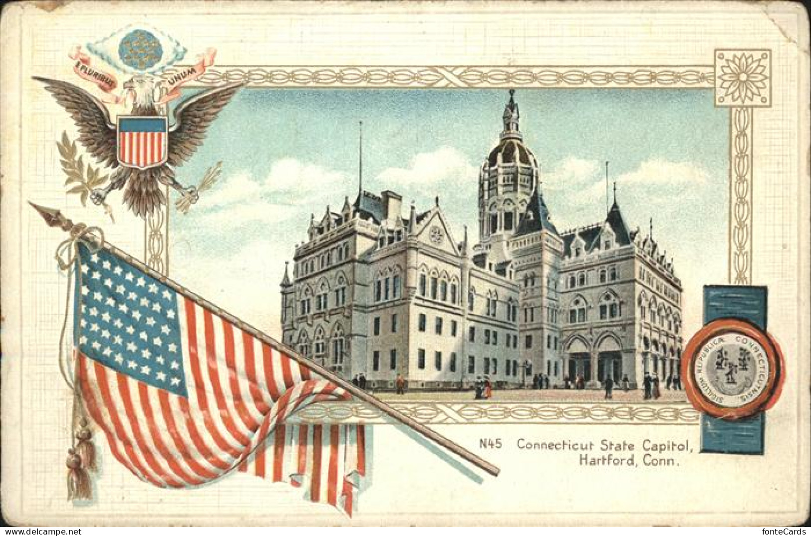 41326850 Hartford_Connecticut Connecticut State Capitol - Altri & Non Classificati