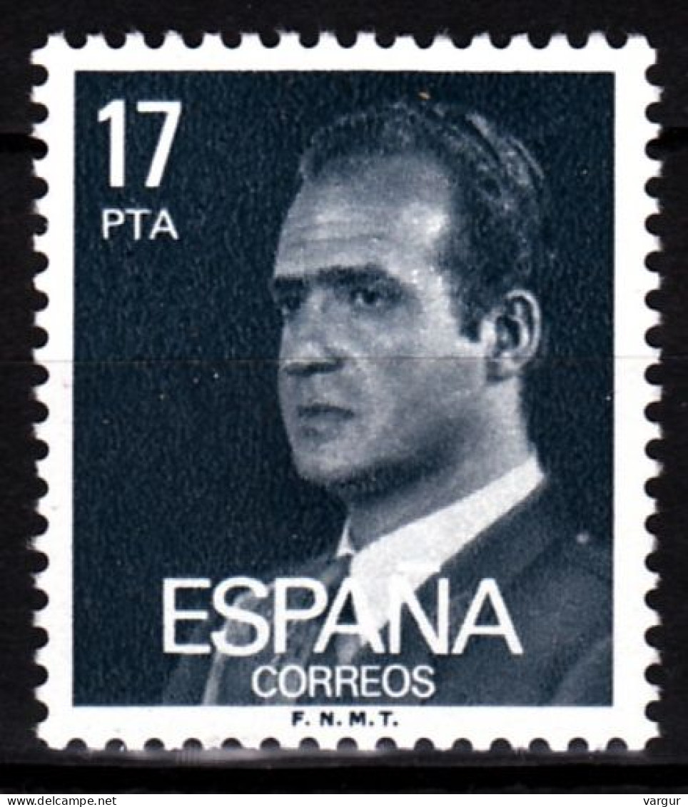 SPAIN 1984 Definitive: King Juan Carlos I. #8. Single PHOSPHOR, MNH - Familias Reales