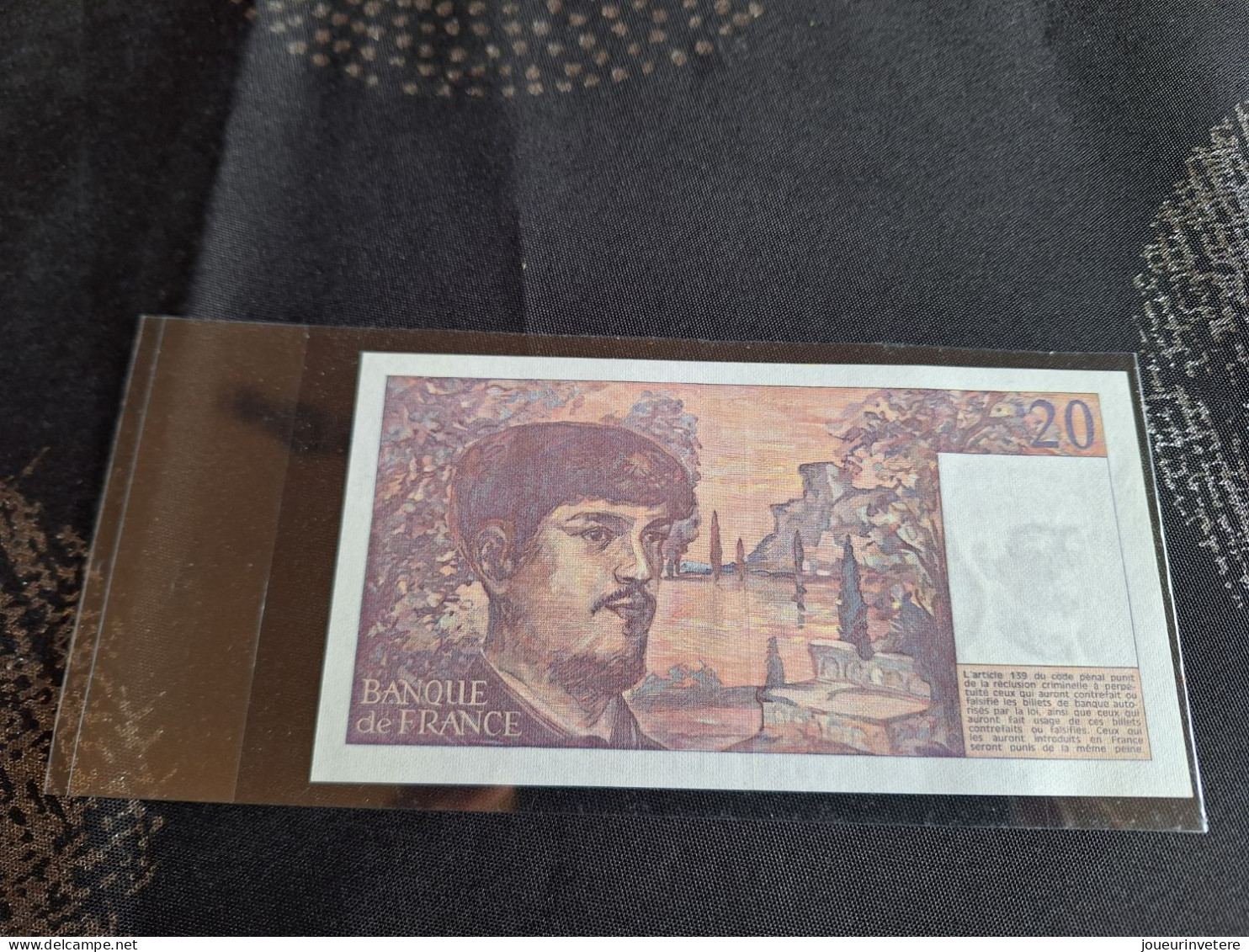 Billet 20f Debussy Type 1980  Neuf - Otros – Europa