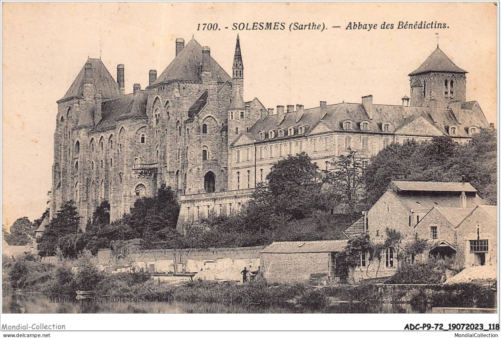 ADCP9-72-0869 - SOLESMES - Abbaye Des Bénédictins - Solesmes