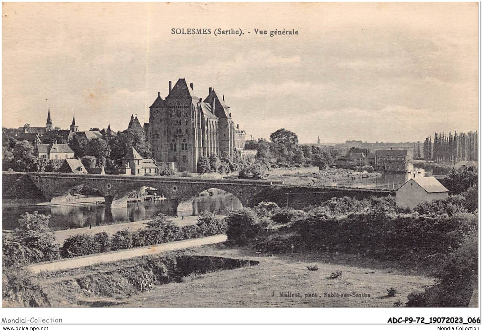 ADCP9-72-0843 - SOLESMES - Vue Générale  - Solesmes