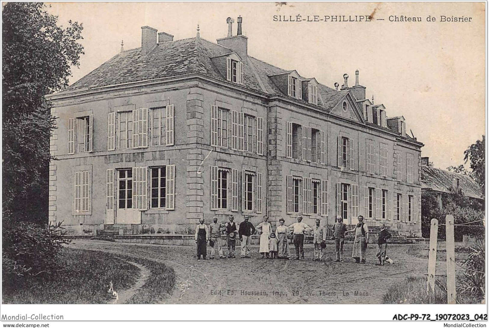 ADCP9-72-0831 - SILLE-LE-PHILIPPE - Château De Boisrier  - Sille Le Guillaume