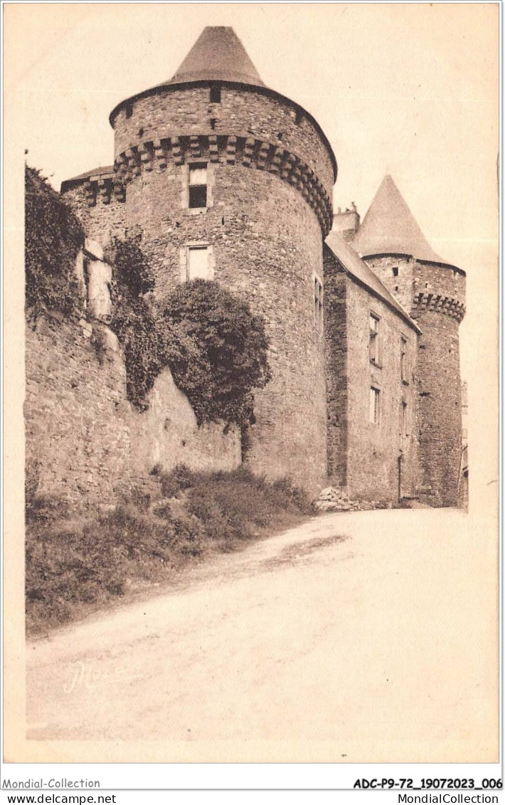 ADCP9-72-0813 - SILLE-LE-GUILLAUME - Remparts Et Tours Du Château  - Sille Le Guillaume