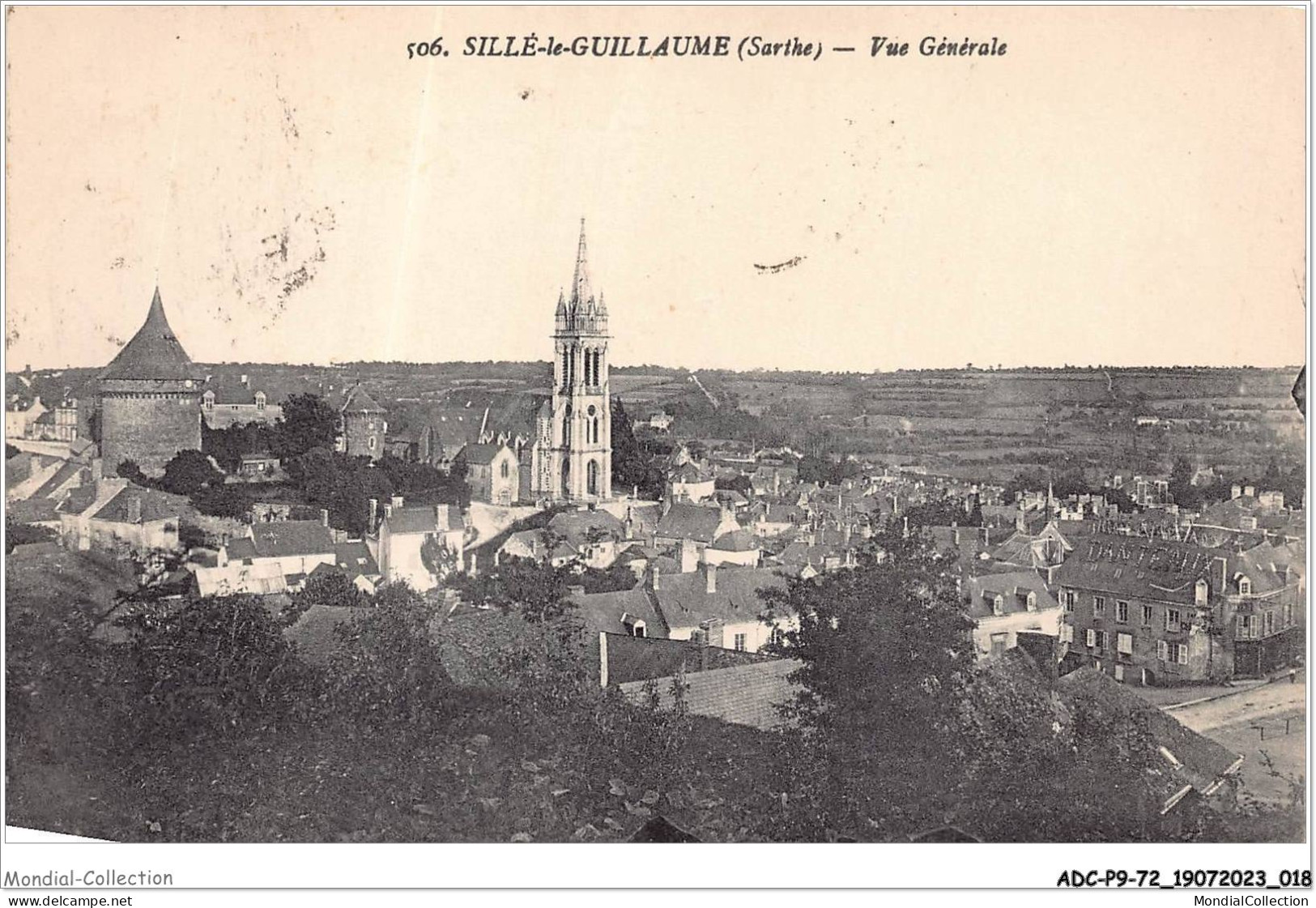 ADCP9-72-0819 - SILLE-LE-GUILLAUME - Vue Générale  - Sille Le Guillaume