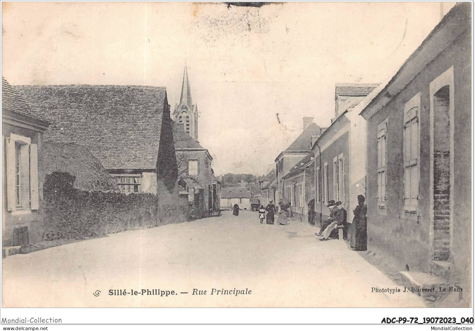 ADCP9-72-0830 - SILLE-LE-PHILIPPE - Rue Principale - Sille Le Guillaume