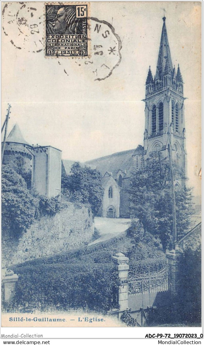 ADCP9-72-0810 - SILLE-LE-GUILLAUME - L'église  - Sille Le Guillaume