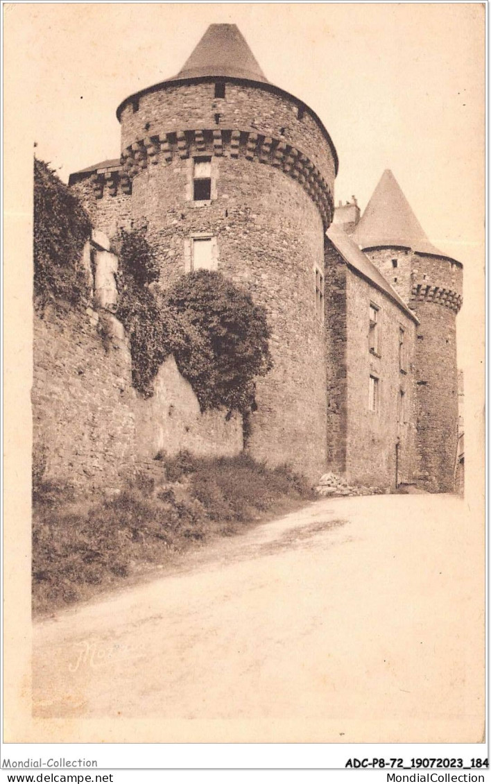 ADCP8-72-0797 - SILLE-LE-GUILLAUME - Remparts Et Tours Du Château  - Sille Le Guillaume