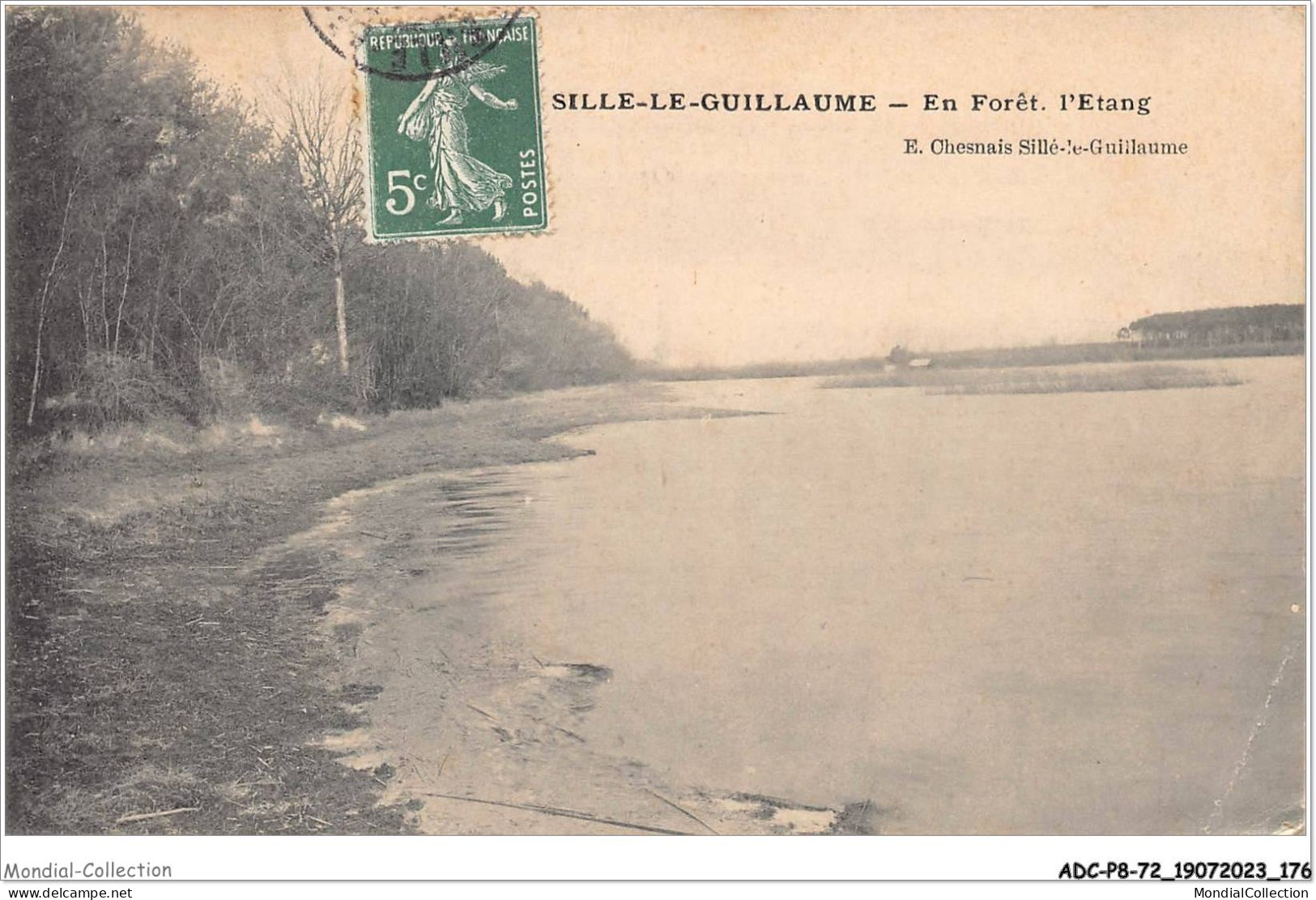 ADCP8-72-0793 - SILLE-LE-GUILLAUME - En Forêt - L'étang  - Sille Le Guillaume