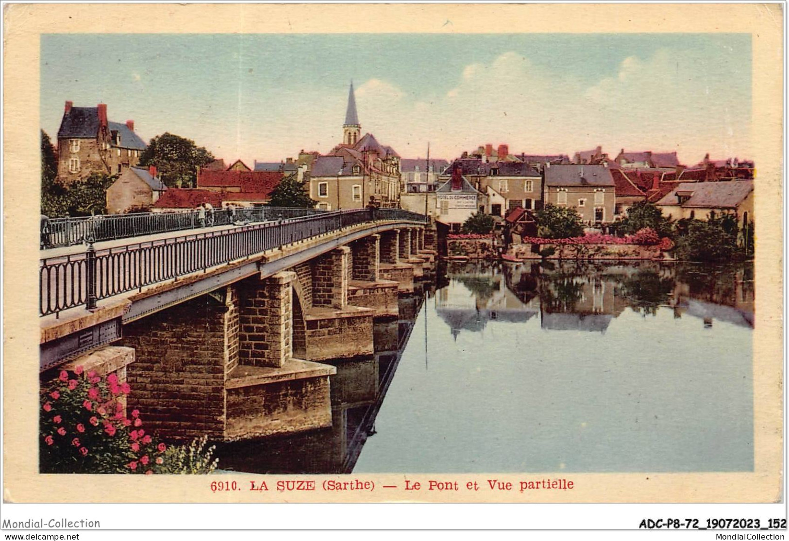 ADCP8-72-0781 - LA SUZE - Le Pont Et Vue Partielle  - La Suze Sur Sarthe