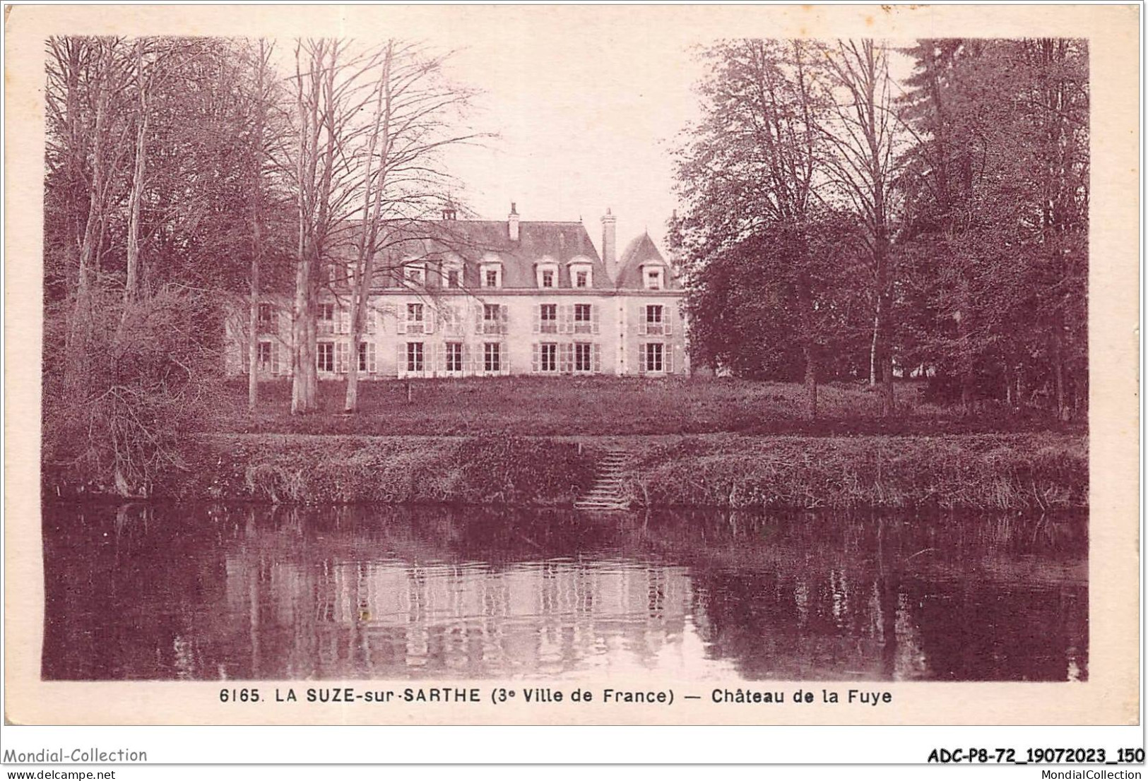 ADCP8-72-0780 - LA SUZE-SUR-SARTHE - 3e Ville De France - Château De La Fuye  - La Suze Sur Sarthe