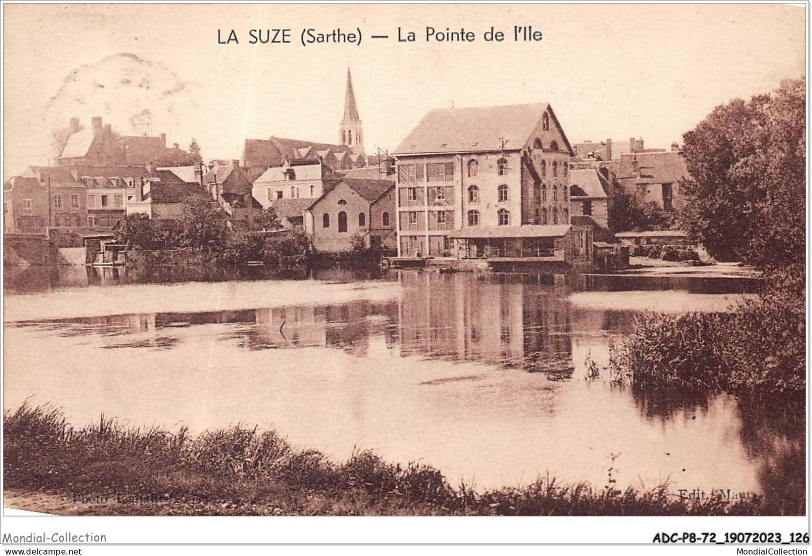 ADCP8-72-0768 - LA SUZE - La Pointe De L'ile  - La Suze Sur Sarthe