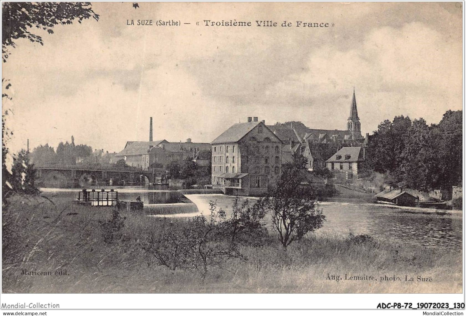 ADCP8-72-0770 - LA SUZE - Troisième Ville De France  - La Suze Sur Sarthe