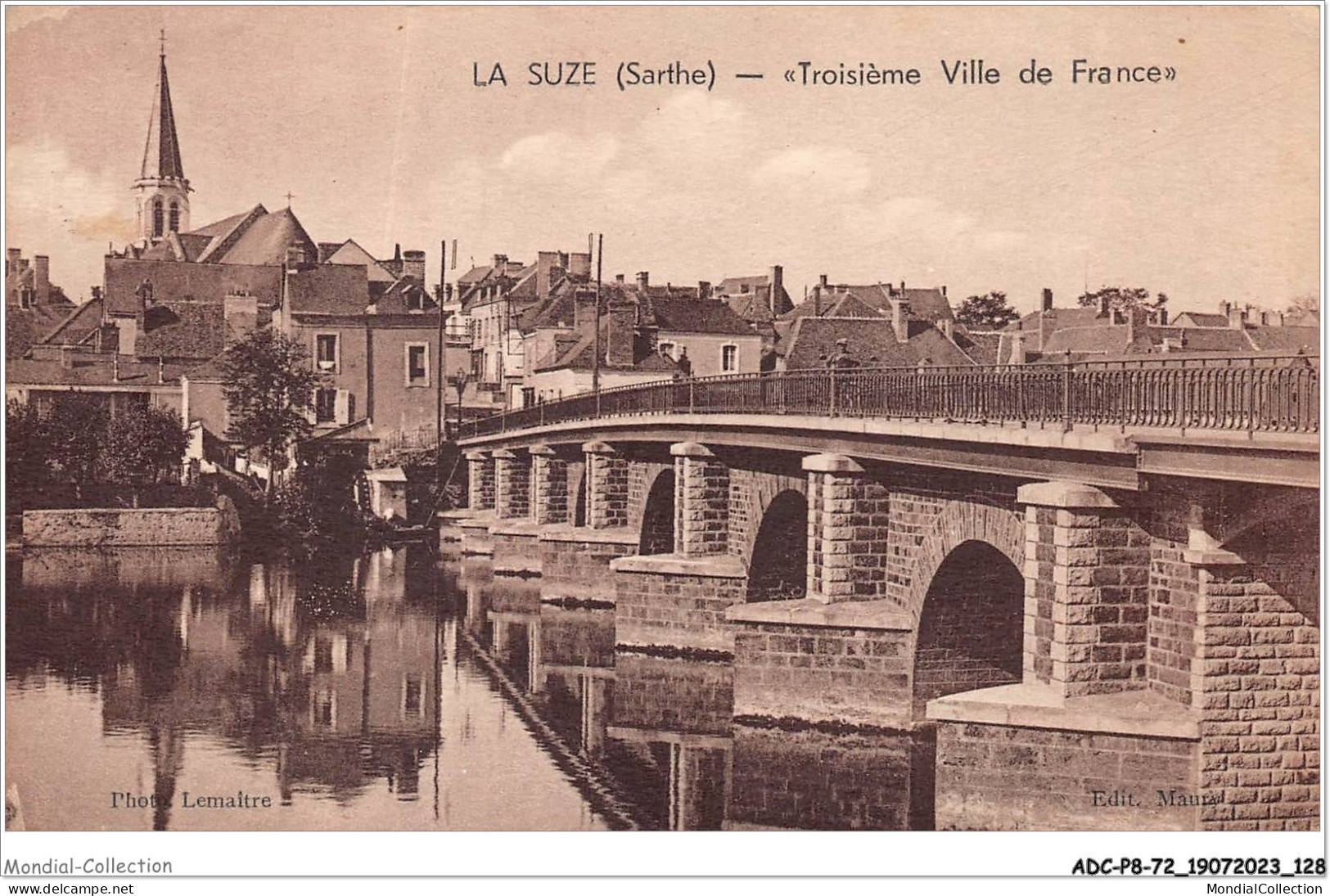 ADCP8-72-0769 - LA SUZE - Troisième Ville De France  - La Suze Sur Sarthe