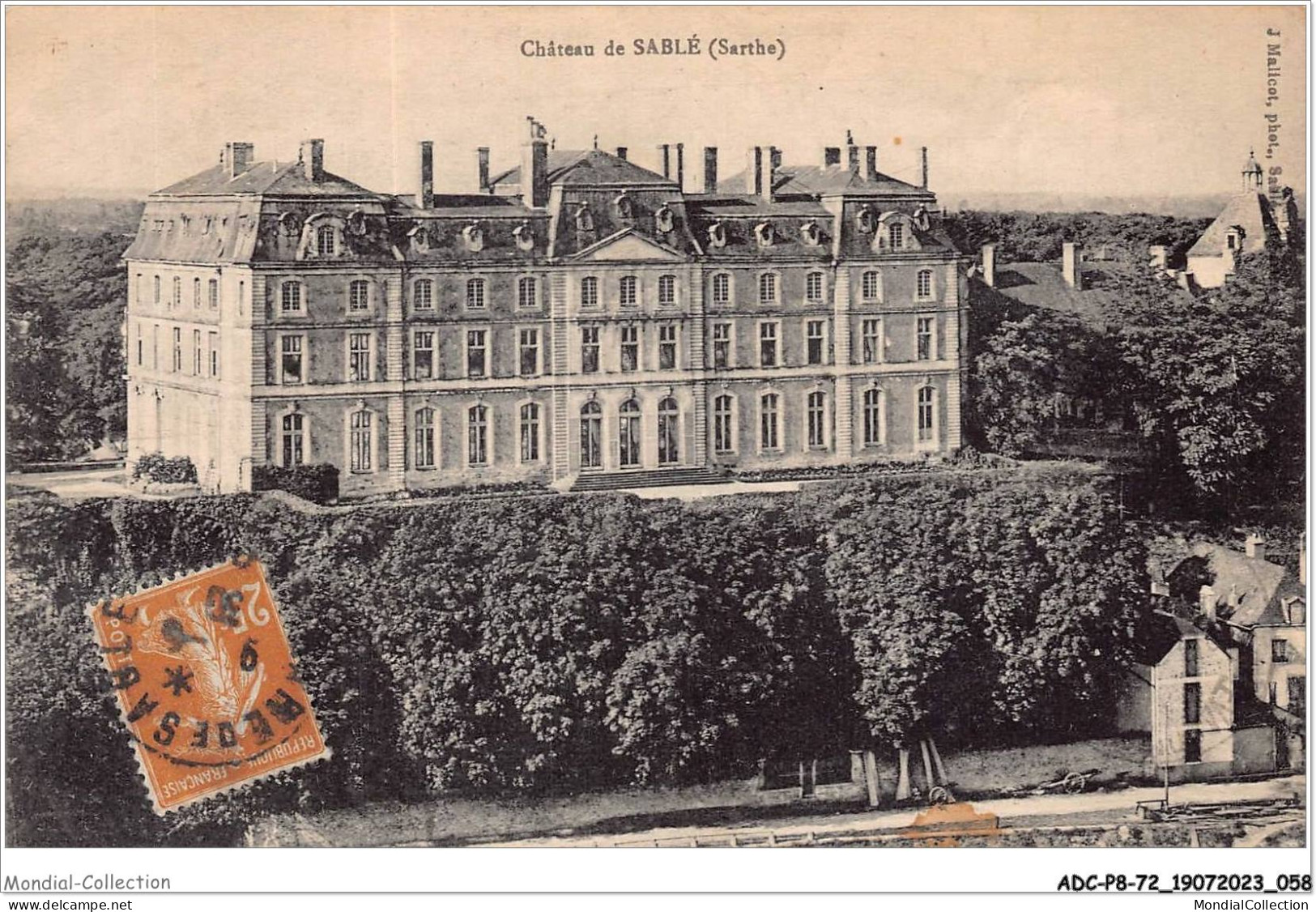 ADCP8-72-0734 - Château De SABLE - Sable Sur Sarthe