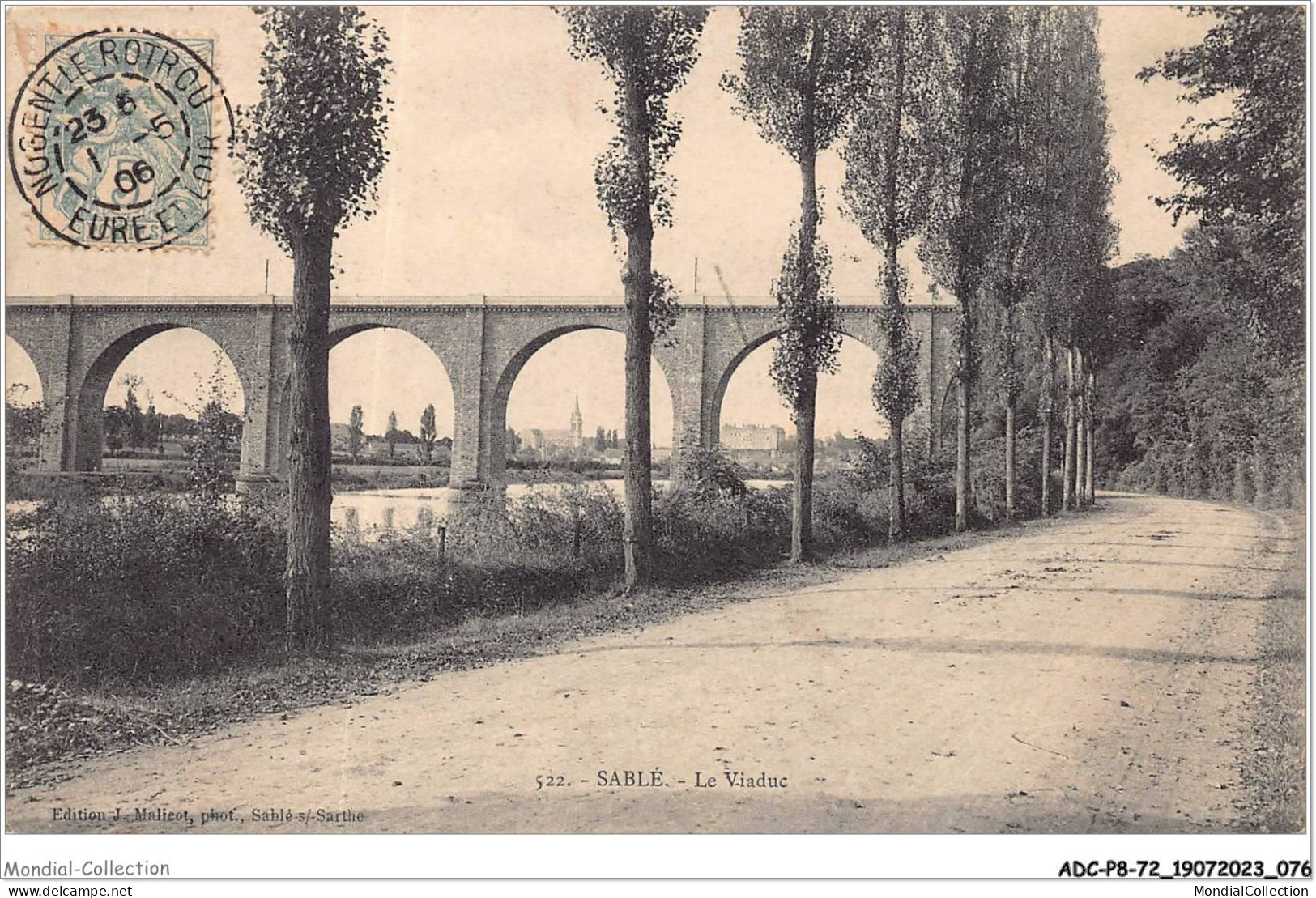 ADCP8-72-0743 - SABLE - Le Viaduc  - Sable Sur Sarthe