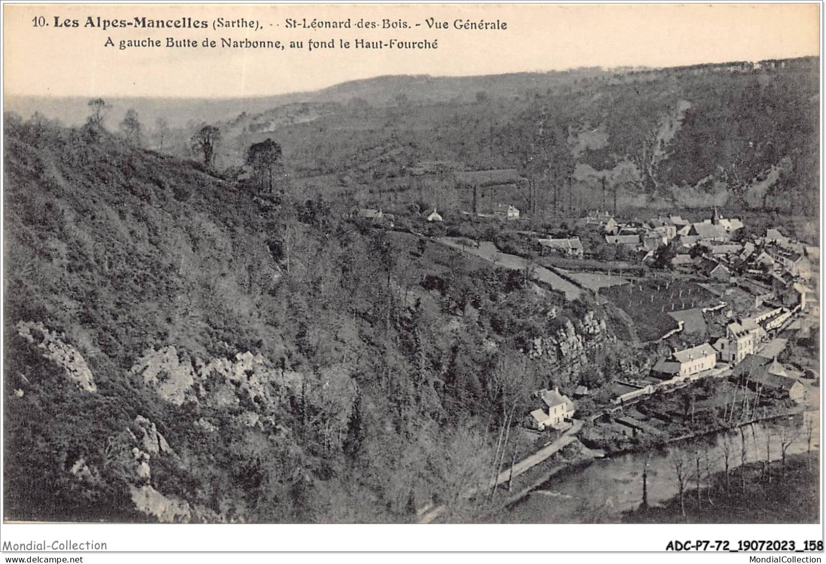 ADCP7-72-0671 - LES ALPES MANCELLES - Saint-Léonard-des-bois - Vue Générale  - Saint Leonard Des Bois