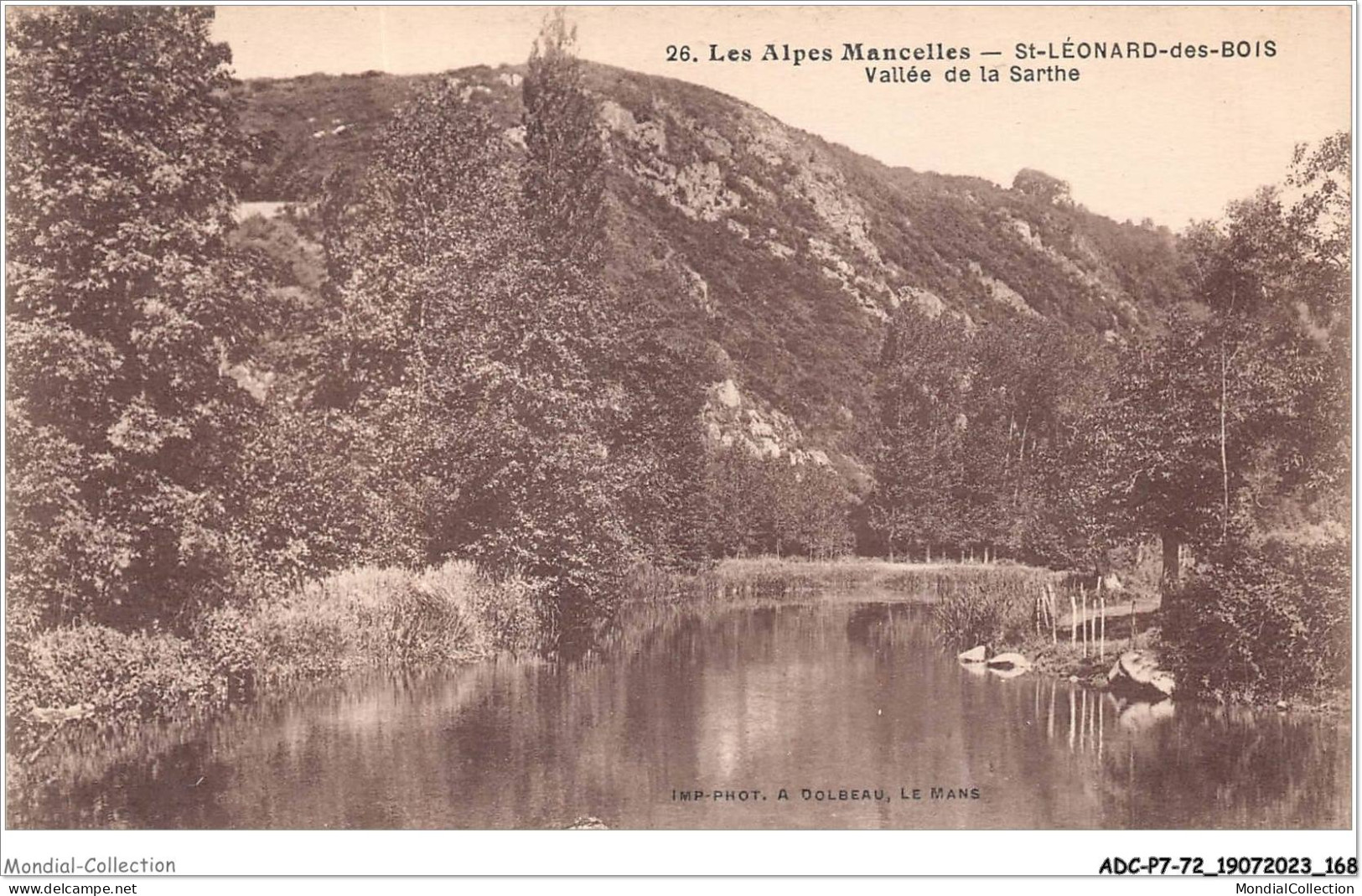 ADCP7-72-0676 - Les Alpes Mancelles - SAINT-LEONARD-DES-BOIS - Vallée De La Sarthe  - Saint Leonard Des Bois