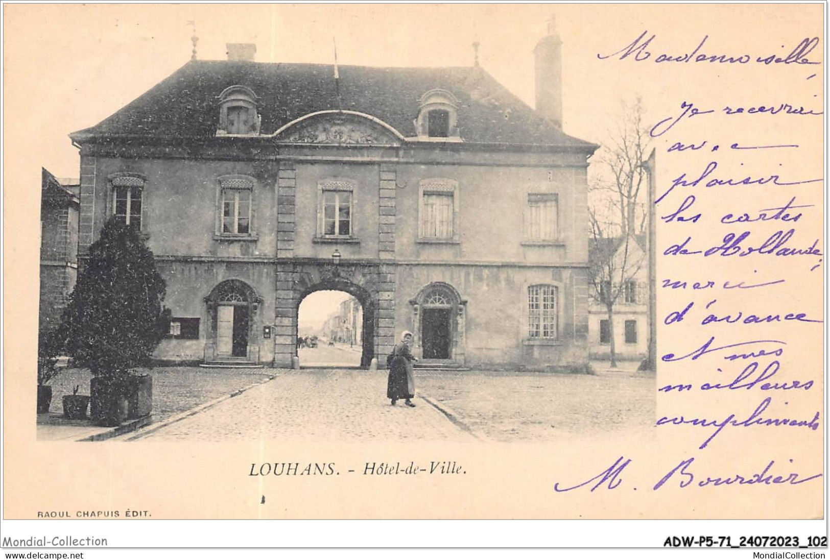 ADWP5-71-0439 - LOUHANS - Hôtel-de-ville - Louhans