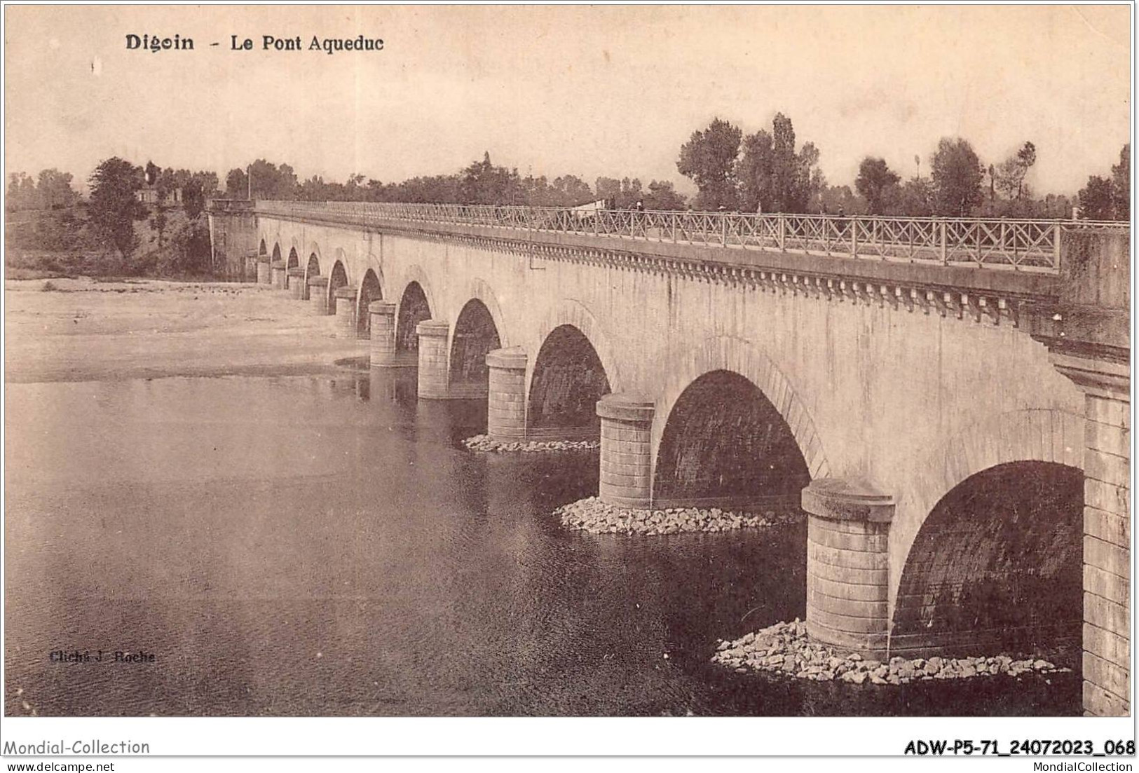 ADWP5-71-0422 - DIGOIN - Le Pont Aqueduc  - Digoin