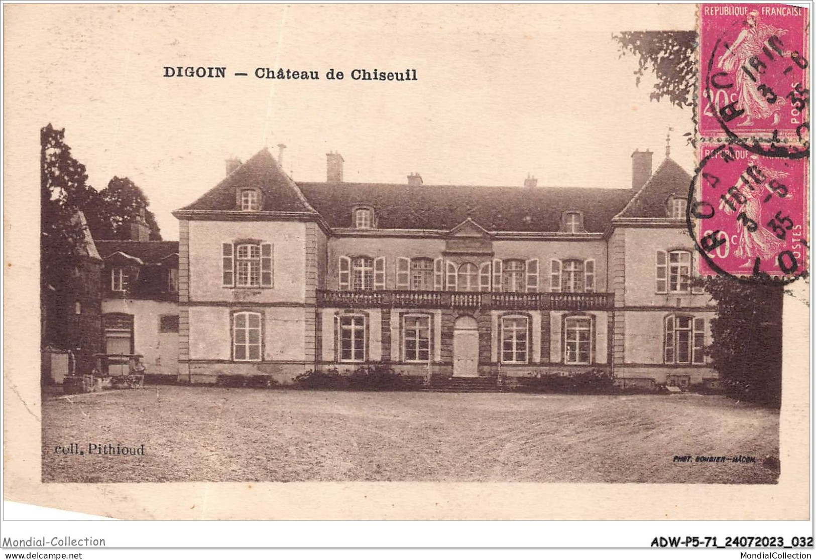 ADWP5-71-0404 - DIGOIN - Château De Chiseuil  - Digoin