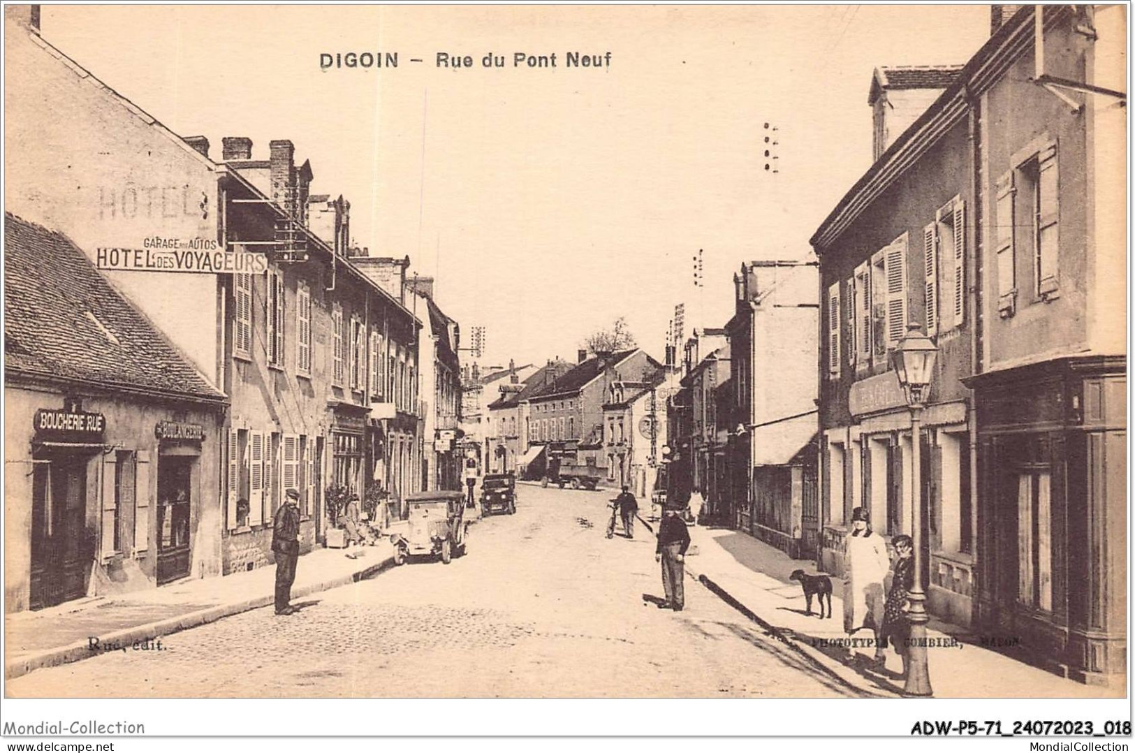 ADWP5-71-0397 - DIGOIN - Rue Du Pont Neuf - Digoin