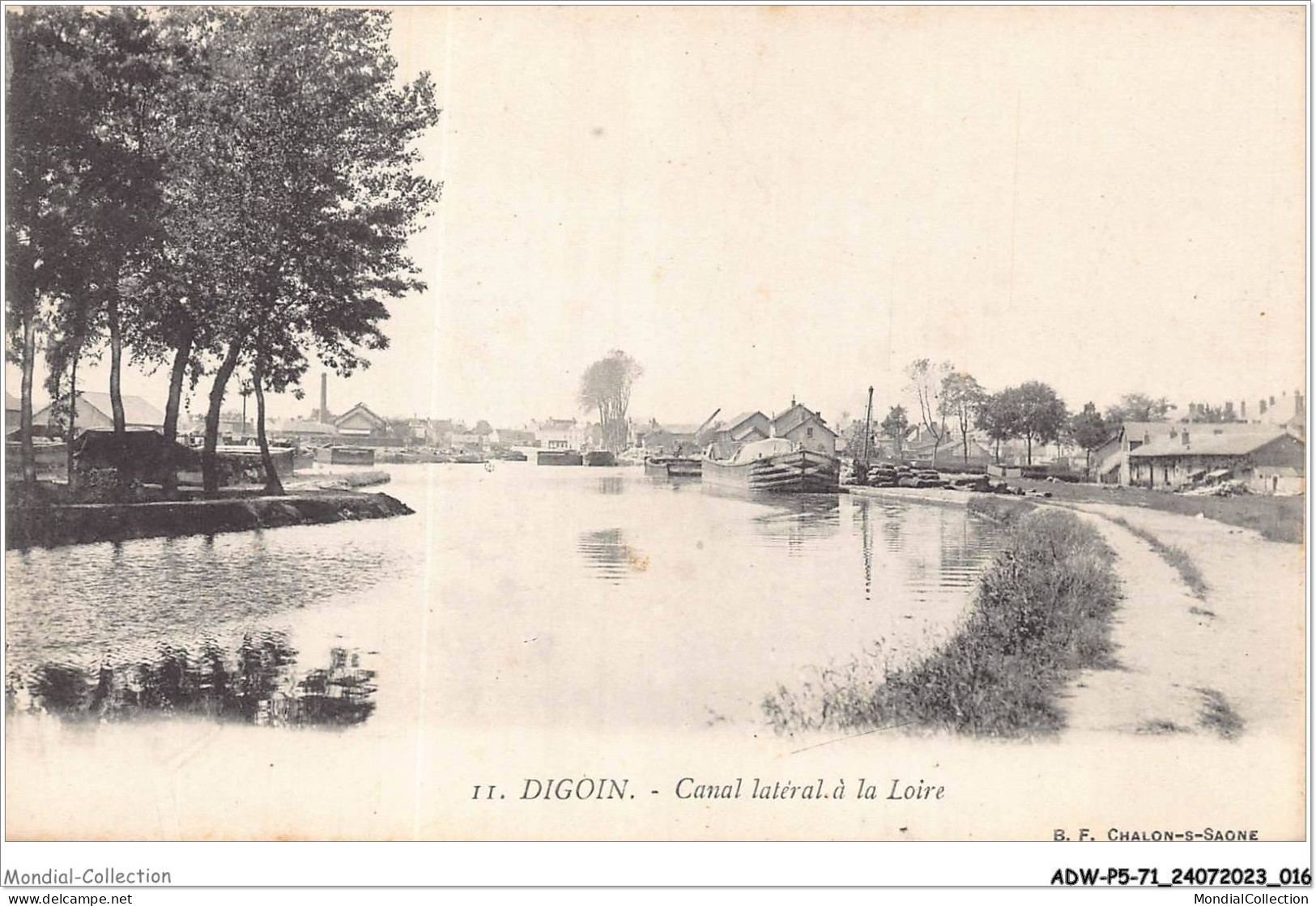 ADWP5-71-0396 - DIGOIN - Canal Latéral à La Loire  - Digoin