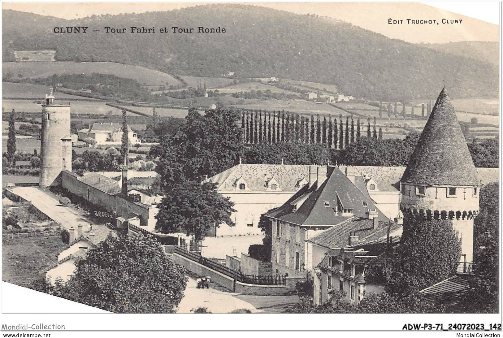 ADWP3-71-0260 - CLUNY - Tour De Fabri Et Tour Ronde  - Cluny