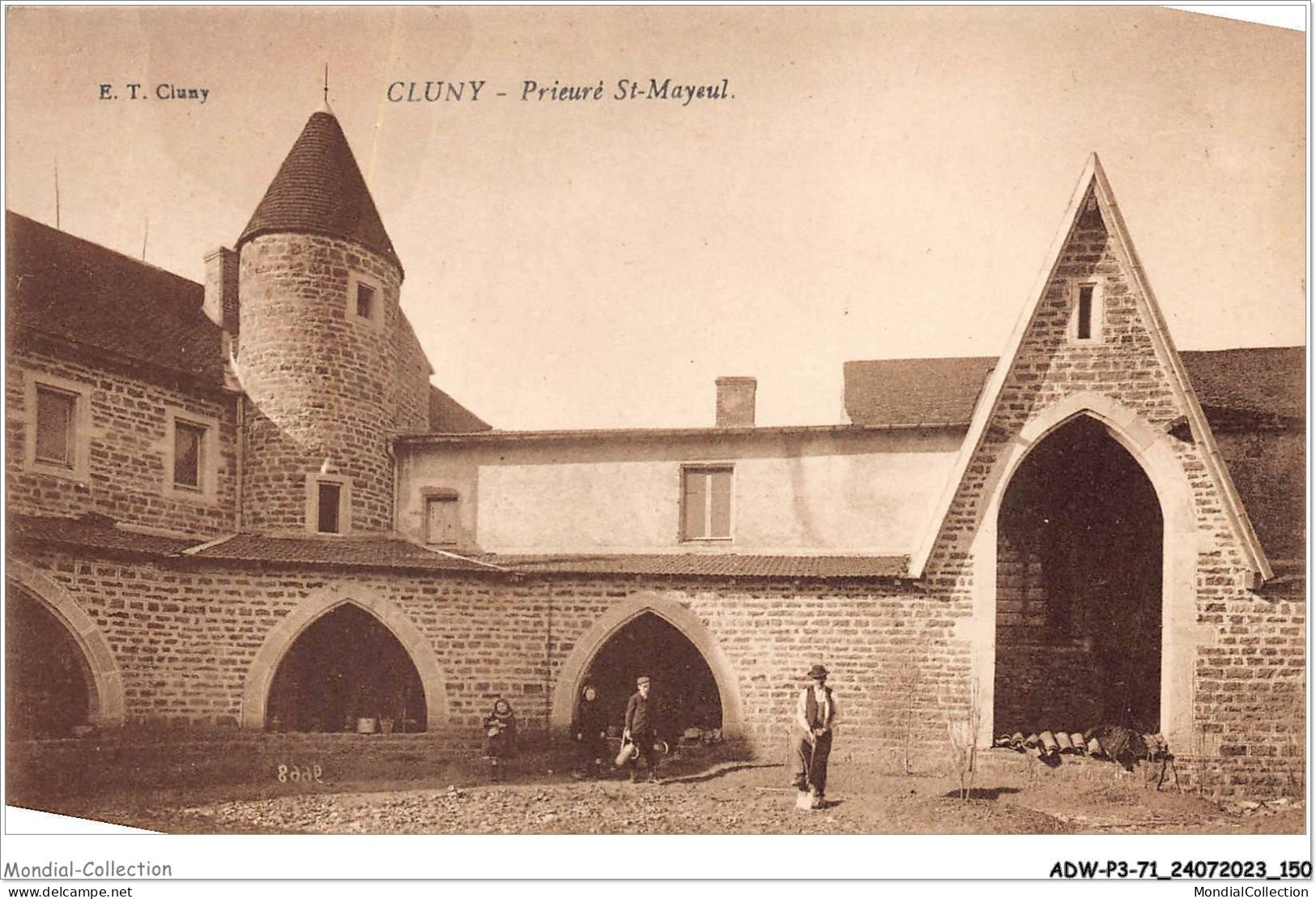 ADWP3-71-0264 - CLUNY - Prieuré Saint-mayeul  - Cluny