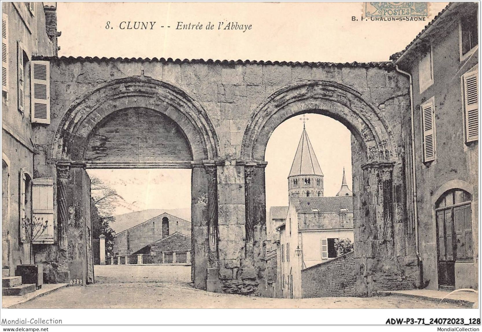 ADWP3-71-0253 - CLUNY - Entrée De L'abbaye  - Cluny