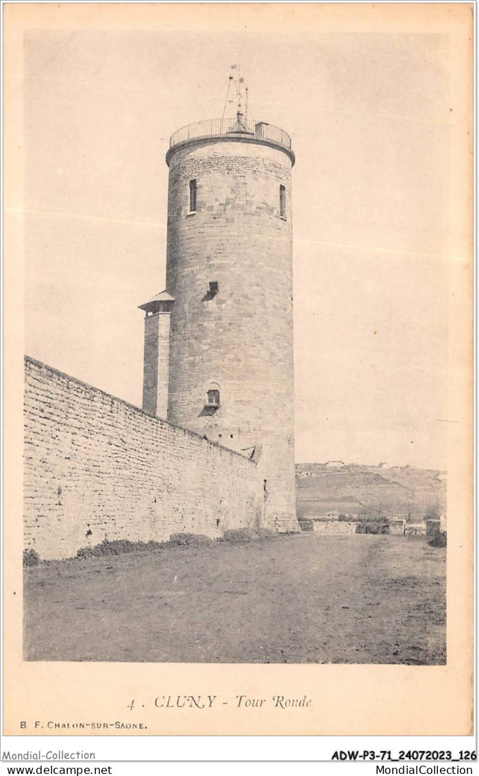 ADWP3-71-0252 - CLUNY - Tour Ronde  - Cluny