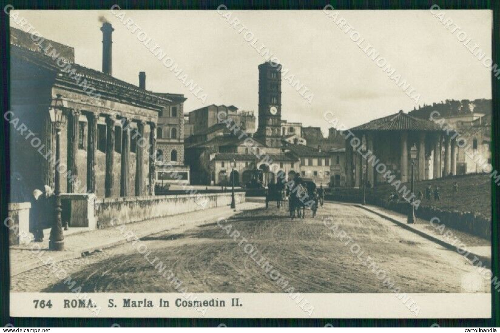 Roma Città Santa Maria In Cosmedin II NPG Foto Cartolina MX1655 - Autres & Non Classés