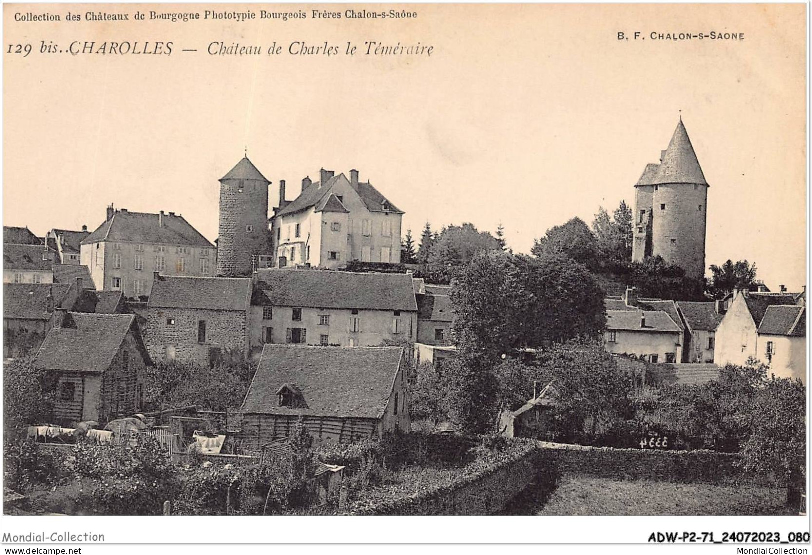 ADWP2-71-0135 - CHAROLLES - Château De Charles Le Téméraire  - Charolles
